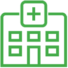 Hospital facilities icon