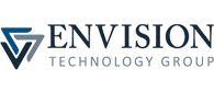 Logo of Envision Financial Group, featuring a stylized blue and gray "V" and the company name in dark text.